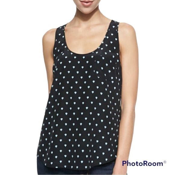 Joie Hot Air Balloon Silk sleeveless Camisole Tank Top - Picture 1 of 6